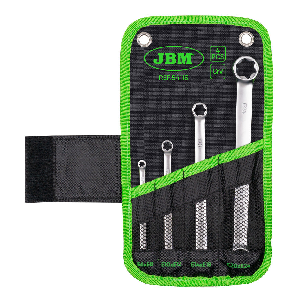 Conjunto de 4 Chaves TORX Planas - JBM JBM, imagem do produto