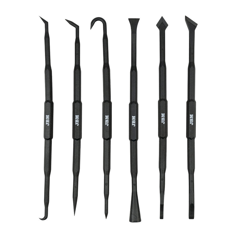 Conjunto de Gancho, Picareta e PÉ de Cabra (6 Pcs) - JBM JBM, imagem do produto