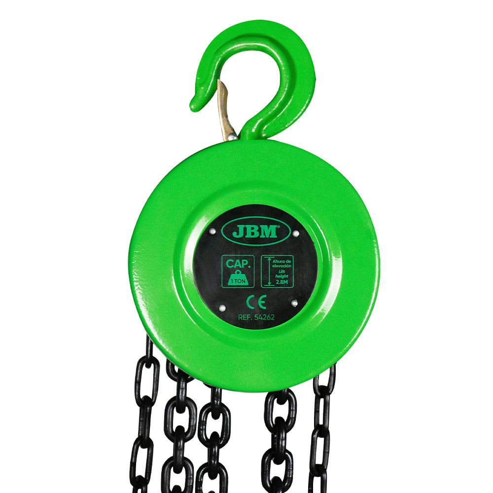 Talha de Corrente Manual de 1T - JBM JBM, imagem do produto