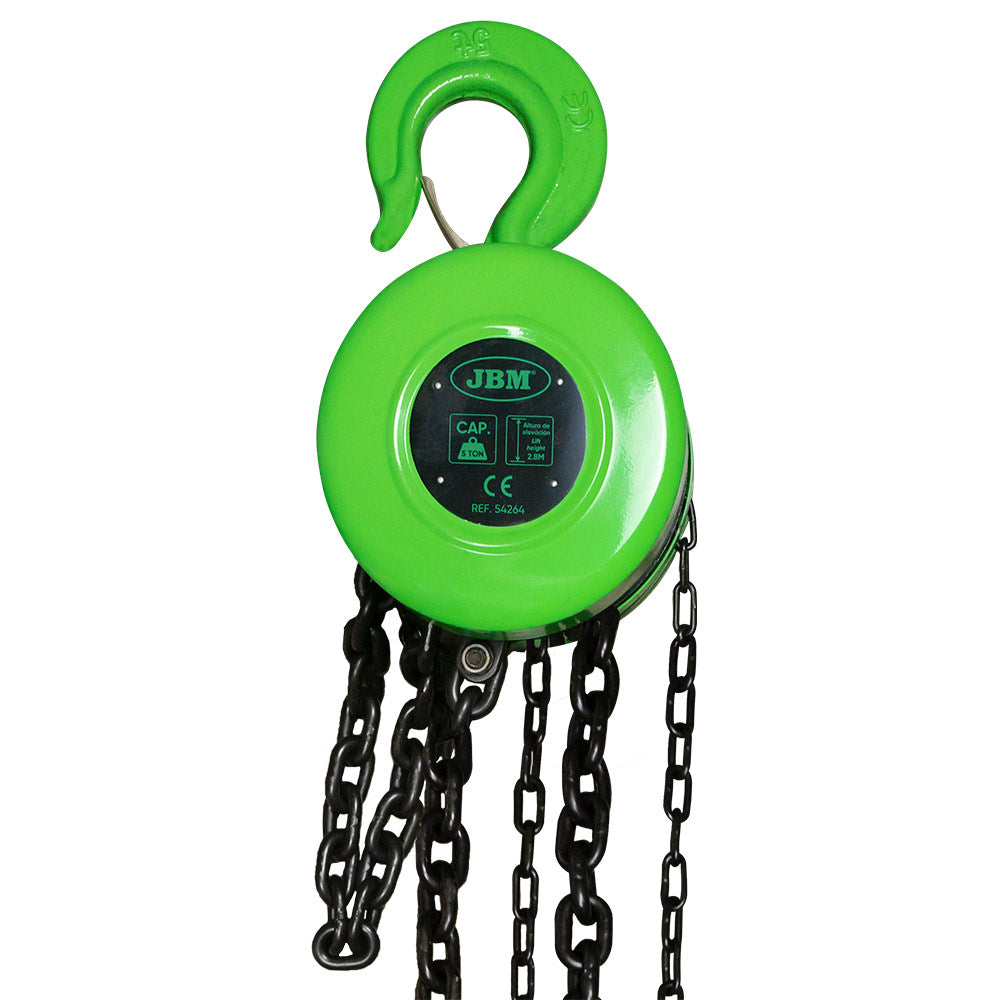 Talha de Corrente Manual de 5 Tonelada - JBM JBM, imagem do produto
