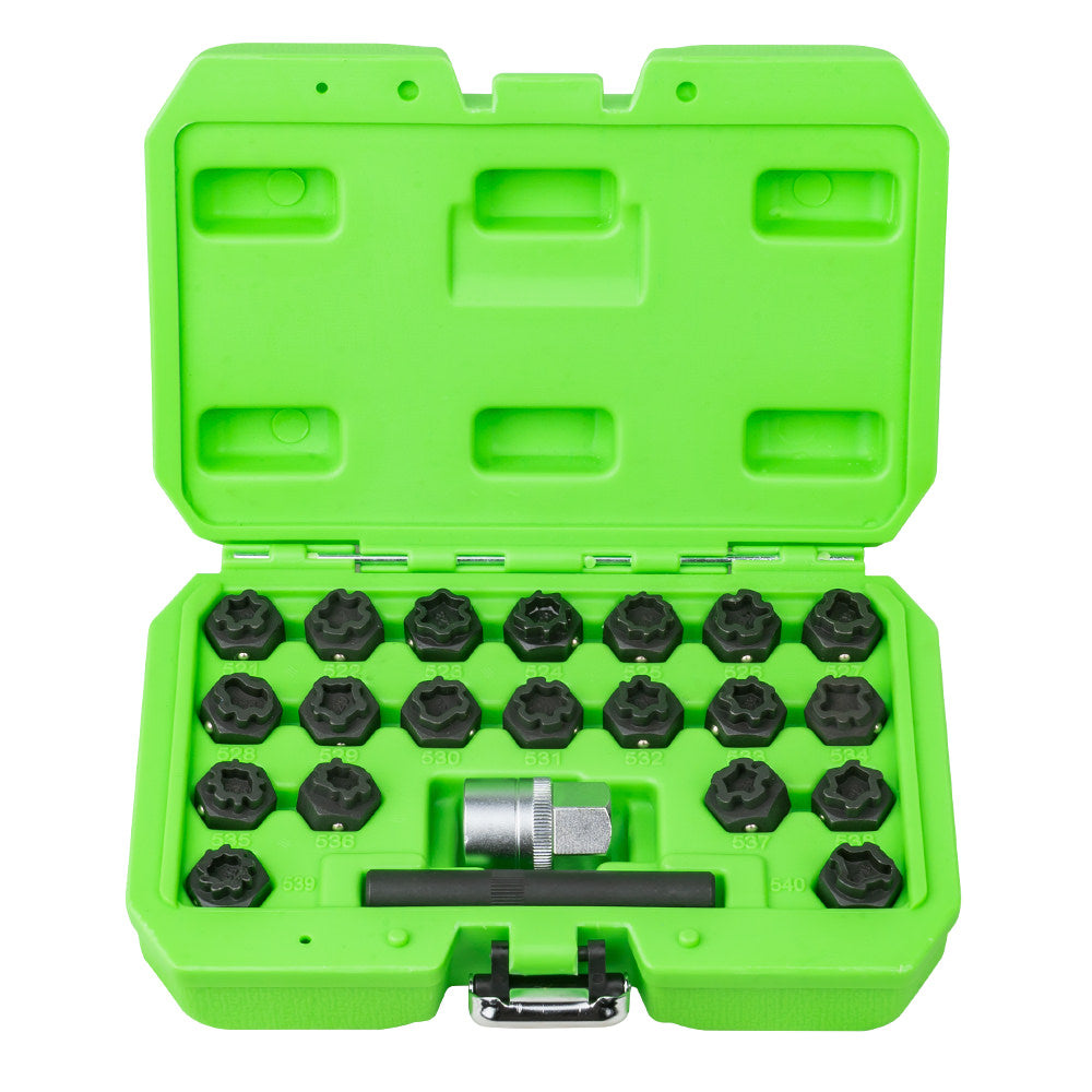 Conjunto de 22 Chaves para Parafuso de Bloqueio de RODA para o Grupo VAG - JBM JBM, imagem do produto