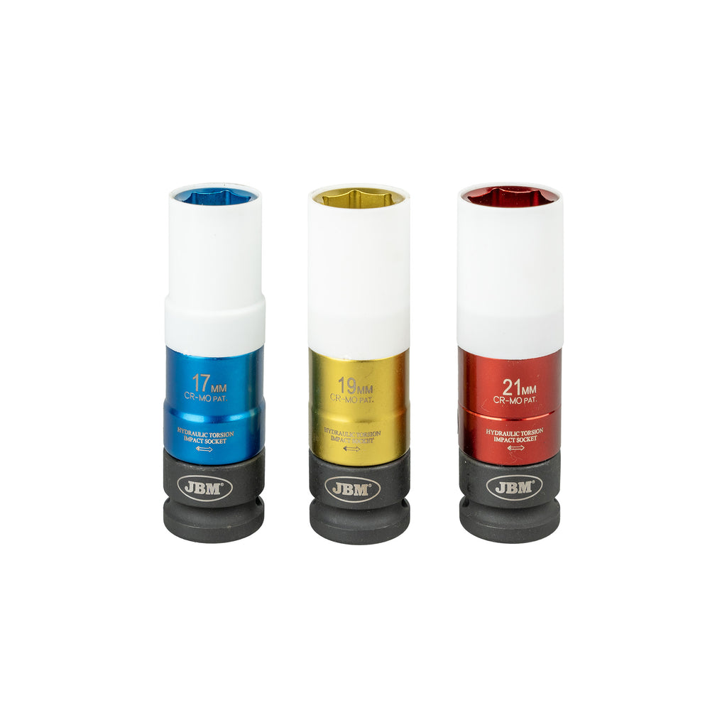 Conjunto de 3 Chaves de Impacto de Binário Limitado - JBM JBM, imagem do produto