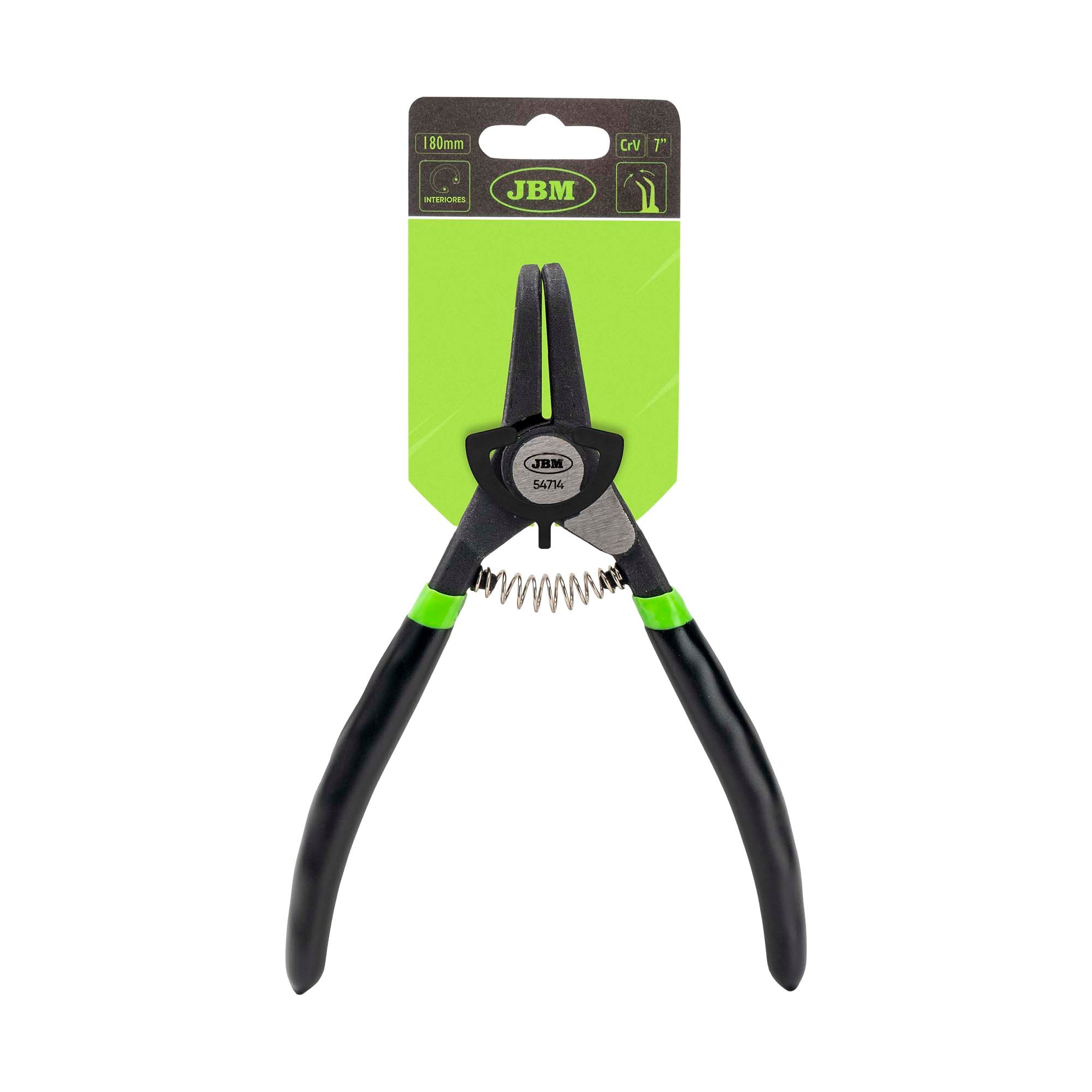 Alicate Seeger para Exteriores BOCA Curva 7'' 180MM - JBM JBM, imagem do produto
