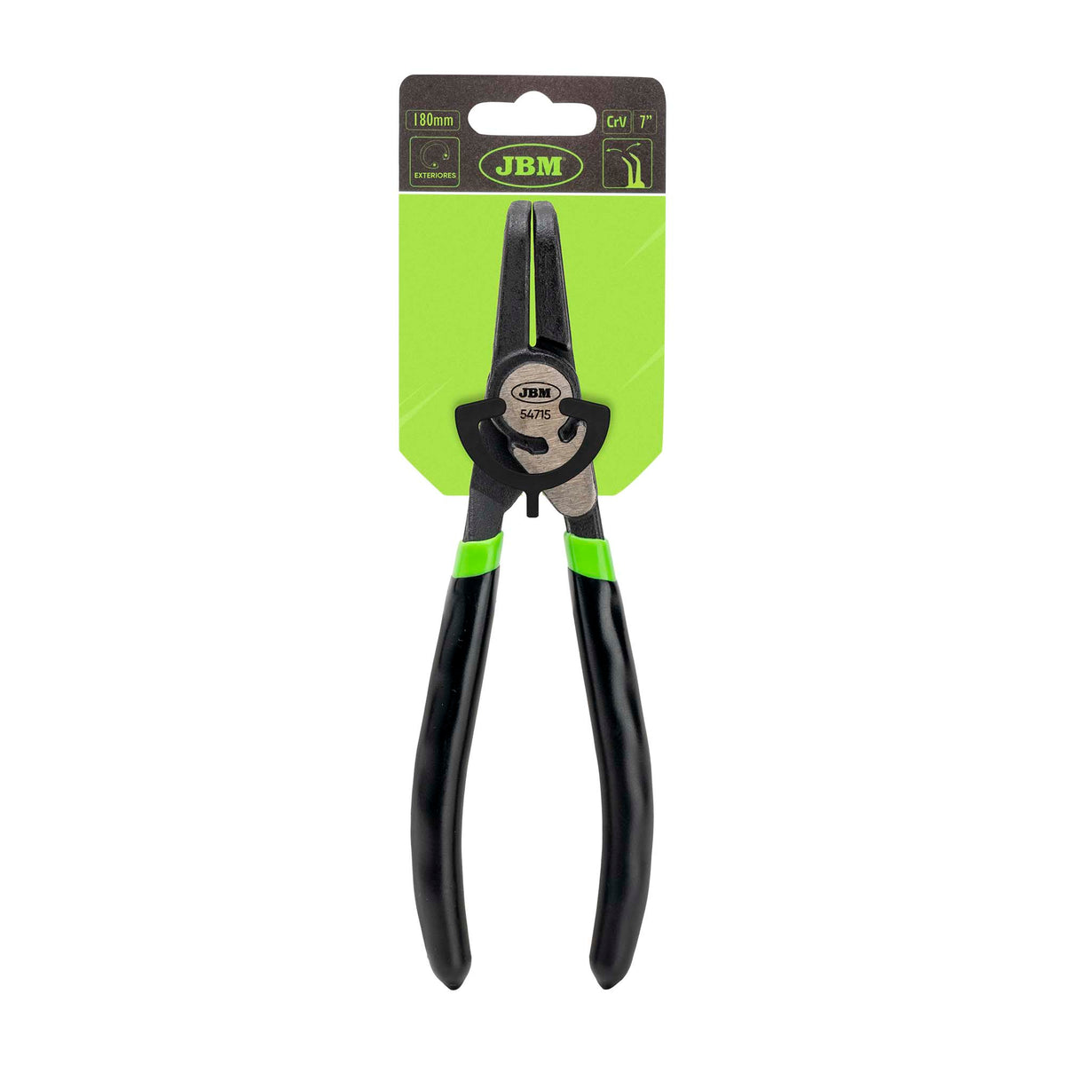 Alicate Seeger para Interiores BOCA Curva 7'' 180MM - JBM JBM, imagem do produto