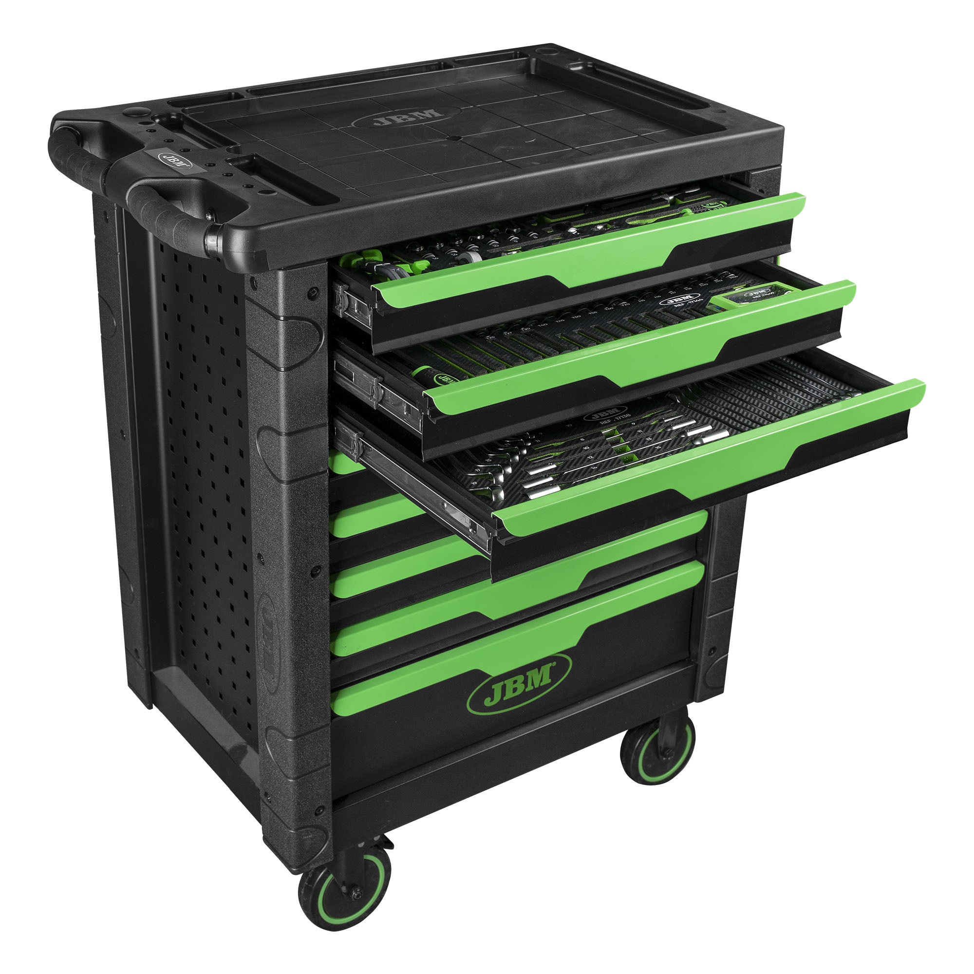 Carrinho de Ferramentas de 8 Gavetas - Equipado - JBM JBM, imagem do produto
