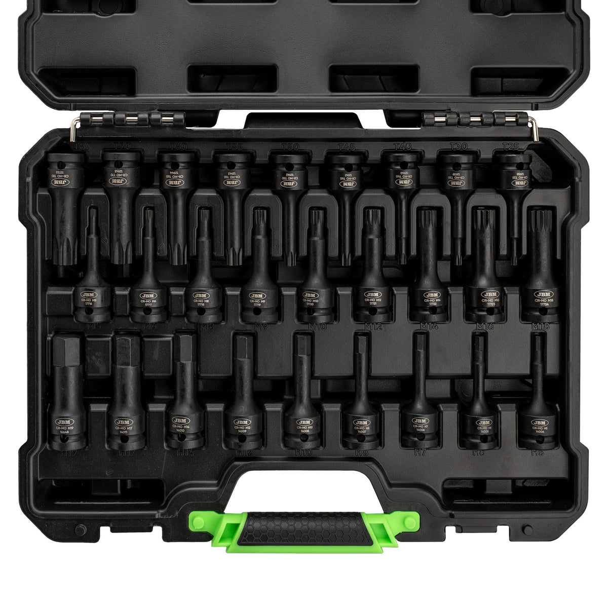 Caixa com 27 Brocas de Impacto Variadas - JBM JBM, imagem do produto