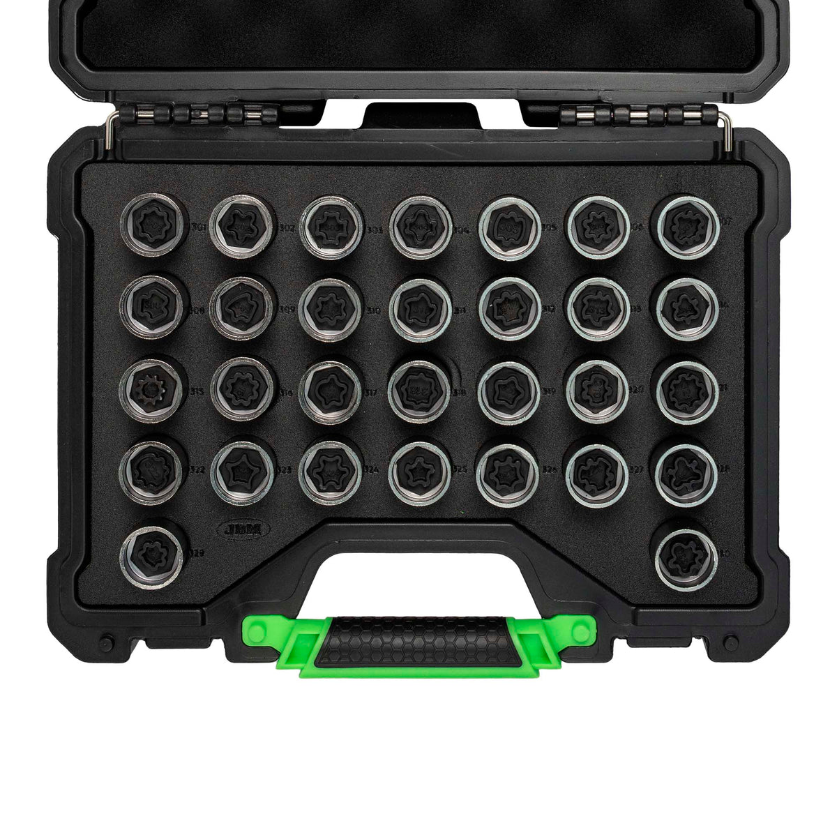 Conjunto de 21 Chaves para Parafusos de RODA com Bloqueio Opel/vauxhall (101–120) - JBM JBM, imagem do produto