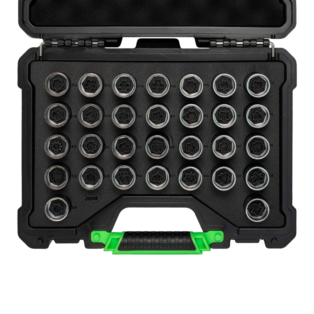 Conjunto de 21 Chaves para Parafusos de RODA com Bloqueio Opel/vauxhall (121–140) - JBM JBM, imagem do produto