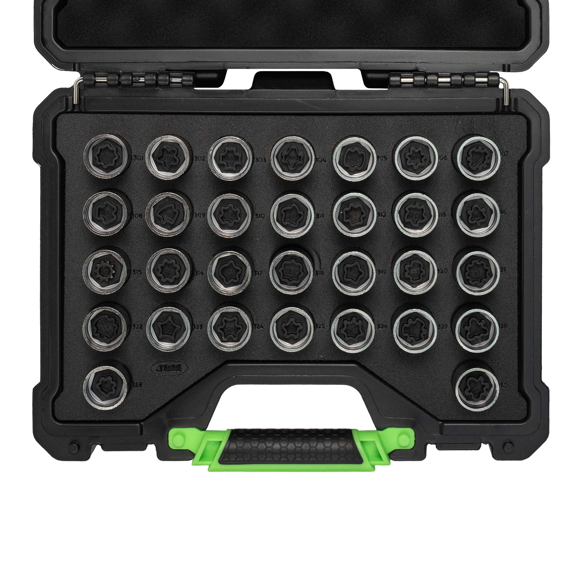 Conjunto de 21 Chaves para Parafusos de RODA com Bloqueio Opel/vauxhall (121–140) - JBM JBM, imagem do produto