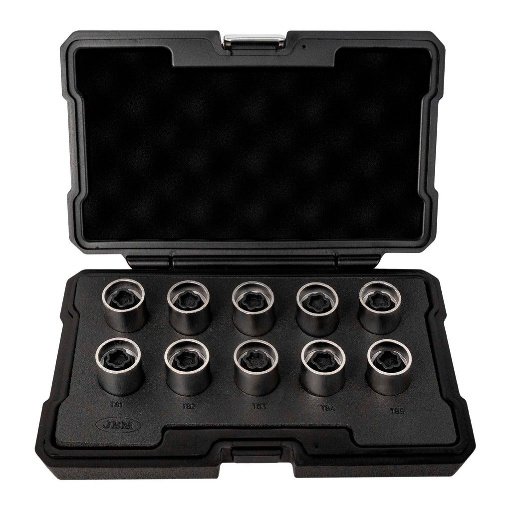 Conjunto de 10 Chaves de Soquete para Parafusos de Bloqueio de RODA para Tesla - JBM JBM, imagem do produto