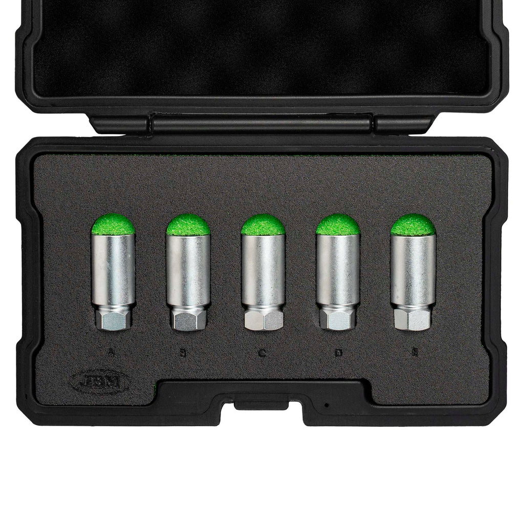Conjunto de 5 Chaves de Soquete para Parafusos de Bloqueio de RODA para Tesla 3, S, X - JBM JBM, imagem do produto