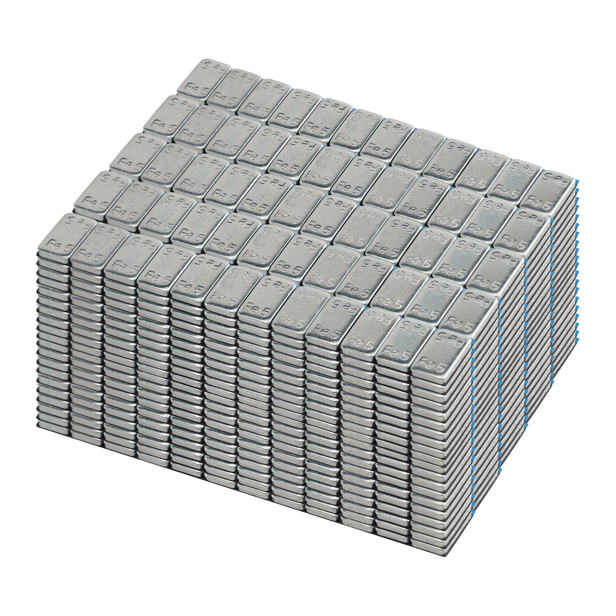 Caixa com 100 Contrapesos de CLIP Adesiva de Ferro - 60G (12X5G) - JBM JBM, imagem do produto
