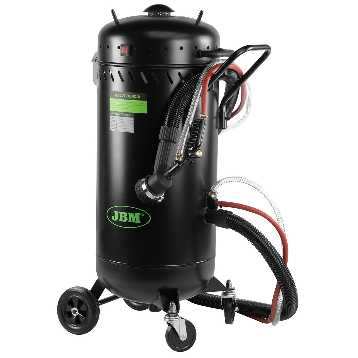 Máquina de Jateamento de Areia com Sistema de Sucção e Vácuo – 17 L - JBM JBM, imagem do produto