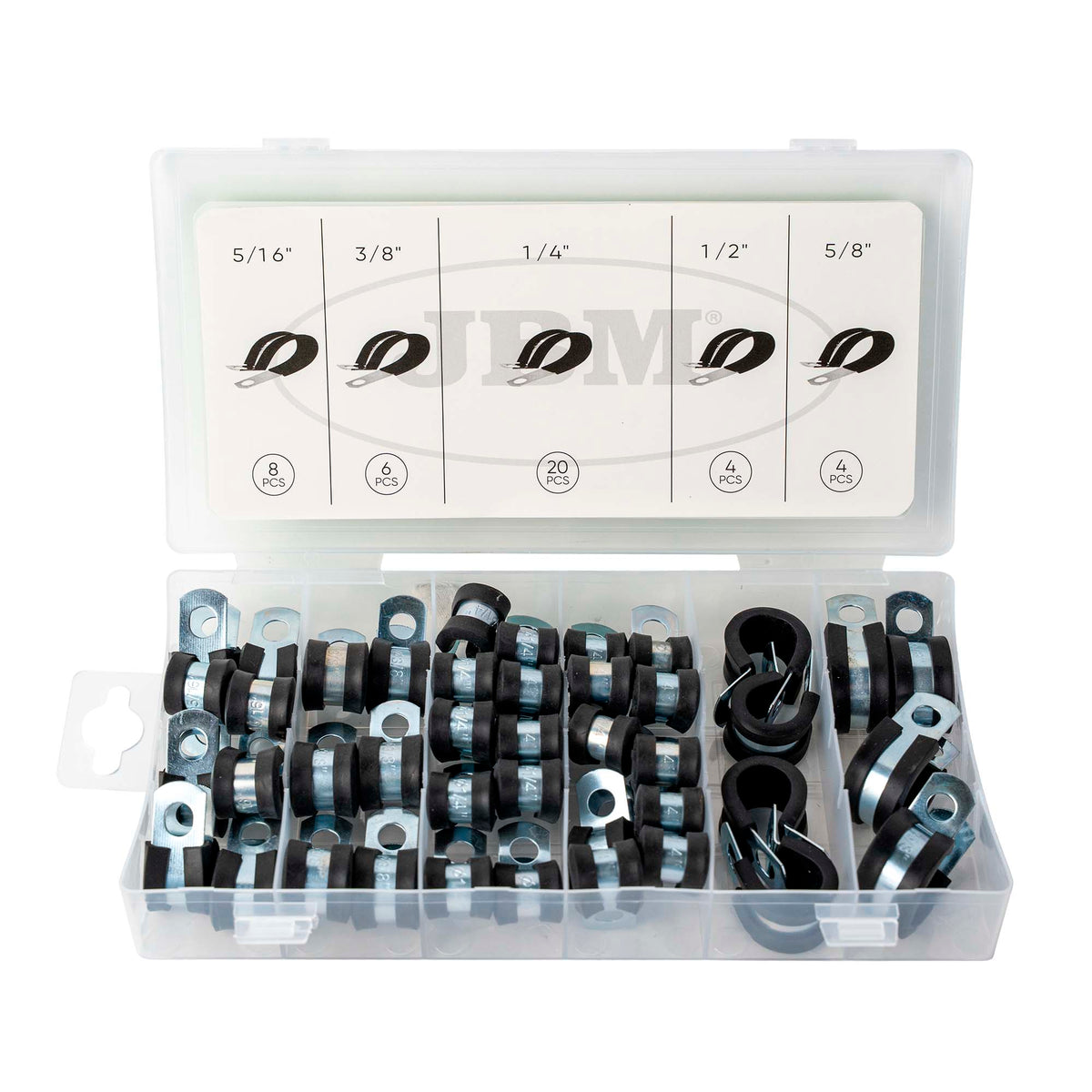 Conjunto de Grampos de Borracha 42PCS - JBM JBM, imagem do produto