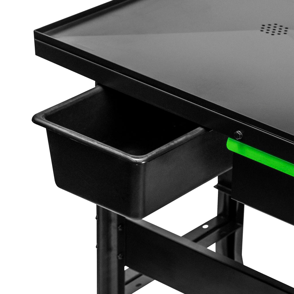 MESA de Trabalho Móvel com Sistema de Drenagem, Depósito e Gaveta para Ferramentas - JBM JBM, imagem do produto