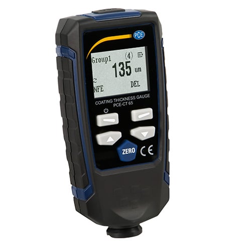 Medidor de espesor PCE-CT 65