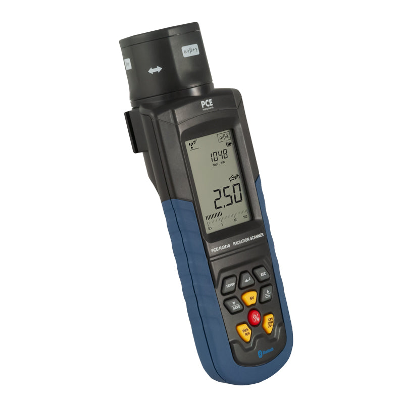 Medidor de radioatividade PCE-RAM 10