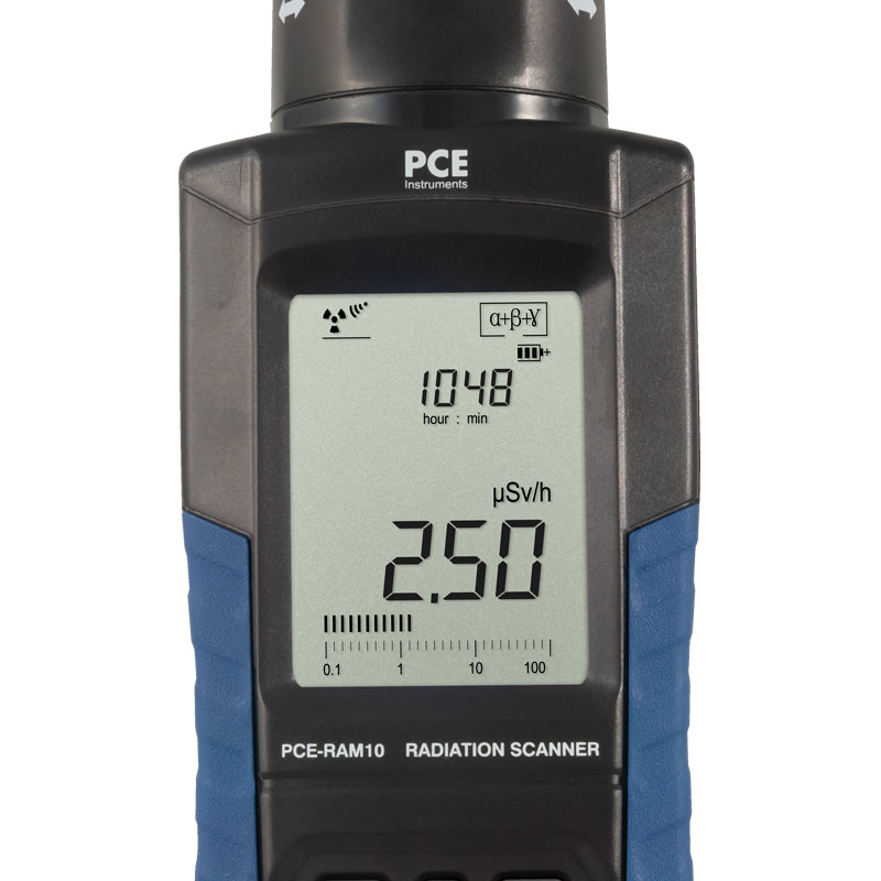 Medidor de radioatividade PCE-RAM 10