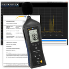 Medidor de nível sonoro PCE-322ALEQ-ICA incluindo certificado de calibração ISO