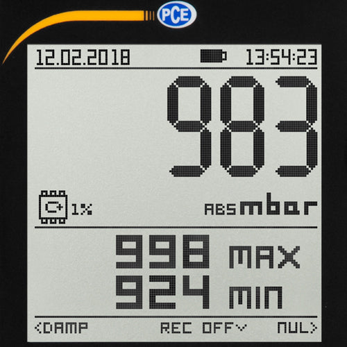 Manômetro PCE-PDA A100L