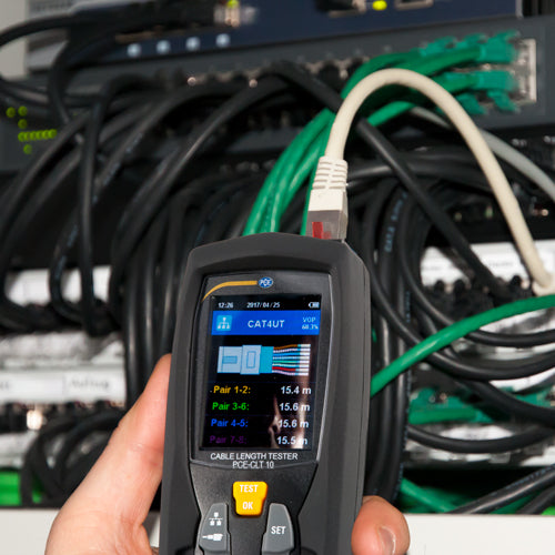 Detector de cabo PCE-CLT 10