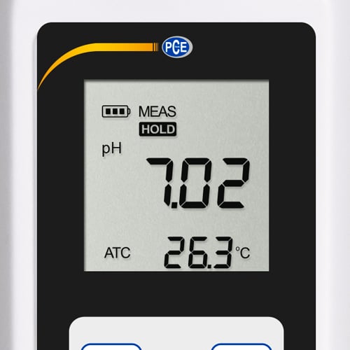 Medidor de pH PCE-PH 26F