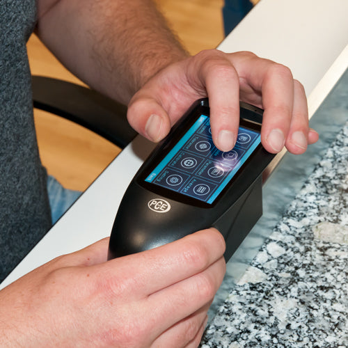Medidor de brillo PCE-SGM 60-ICA, incluye certificado de calibración ISO