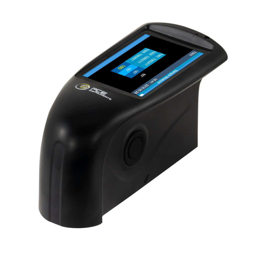 Medidor de brillo PCE-GM 60Plus-ICA, incluye certificado de calibración ISO