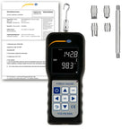 Dinamómetro PCE-FM 500N-ICA, incluye certificado de calibración ISO