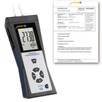 Manômetro PCE-P05-ICA incl. certificado de calibração ISO
