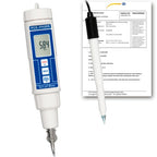 Medidor de pH PCE-PH20S-ICA incluindo certificado de calibração ISO