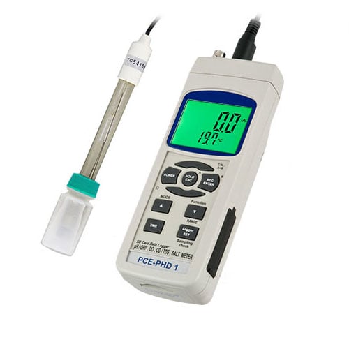 Medidor de pH PCE-PHD 1-PH
