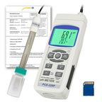 Medidor de pH PCE-228-ICA incluindo certificado de calibração ISO