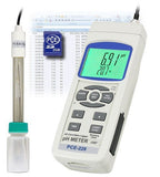 Medidor de pH PCE-228-ICA incluindo certificado de calibração ISO