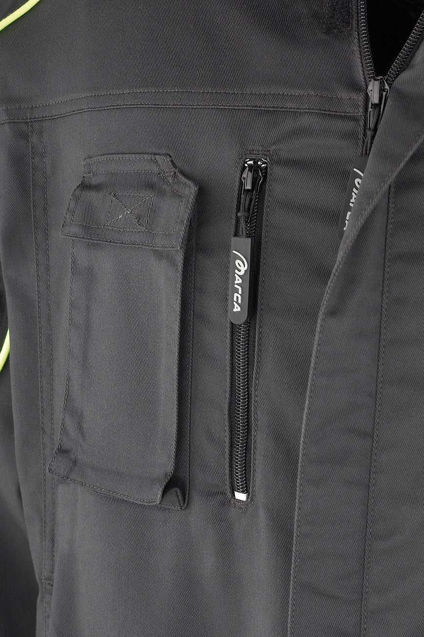 Casaco Pro Series stretch cinzento/preto poliéster/algodão 245 g, vista 4