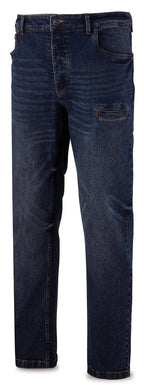 Calças stretch tipo ganga azul-marinho 310 g