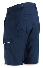 Bermudas stretch Pro Series azul-marinho 245 g com vários bolsos, vista 2