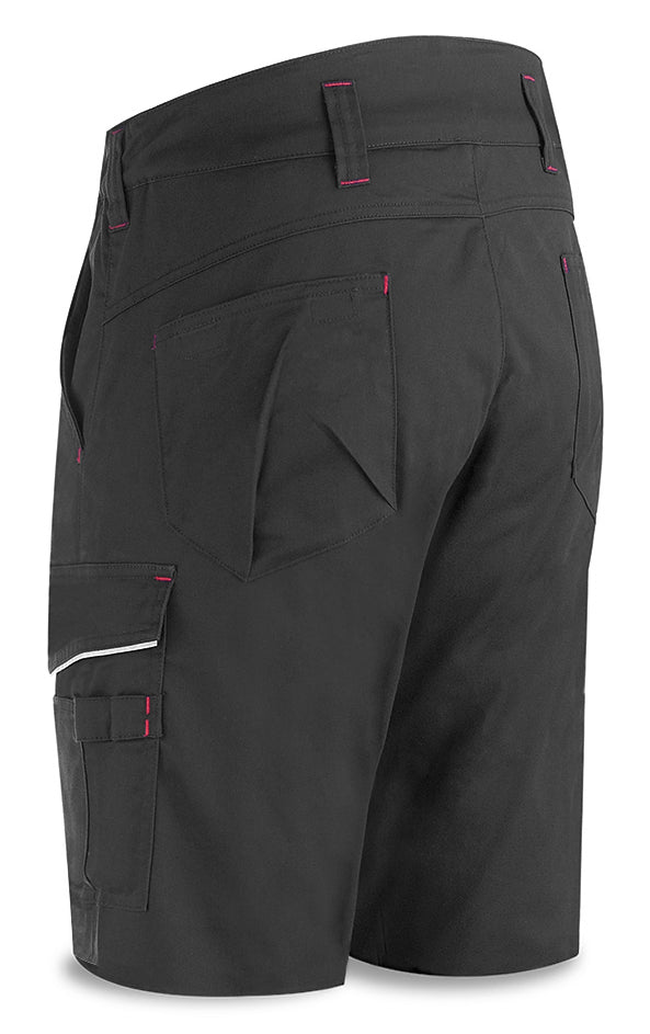 Bermudas stretch Pro Series cinzentas 245 g com vários bolsos, vista 2