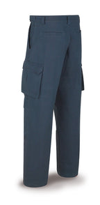 Calças Especialista azul-marinho algodão 245 g com vários bolsos, vista 2