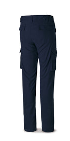 Calças stretch Pro Series azul-marinho algodão 220 g com vários bolsos, vista 2
