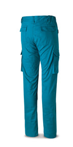 Calças stretch Pro Series azul-elétrico algodão 220 g com vários bolsos (ref. 588PSTRAE), vista 2