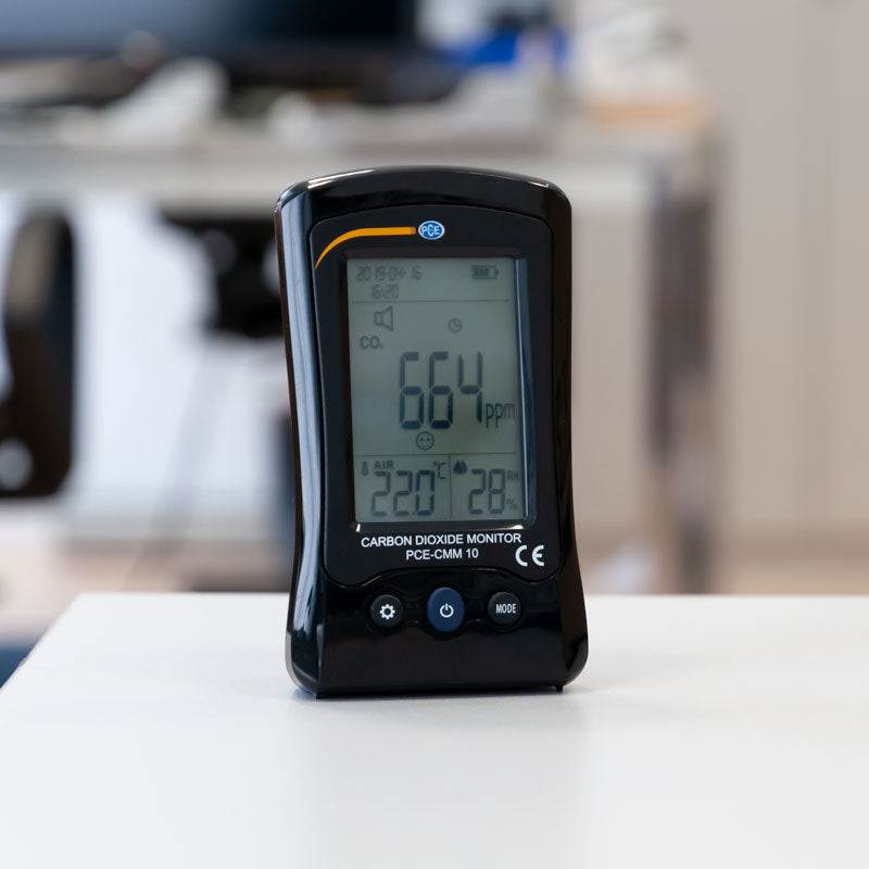 Medidor de CO2/Dióxido de Carbono PCE-CMM 10