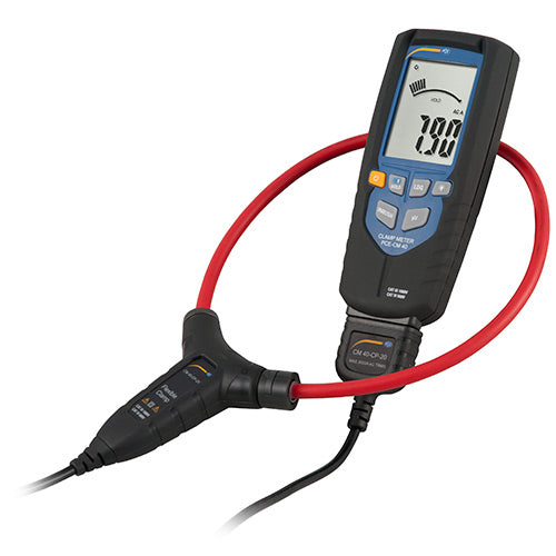 Pinza amperimétrica PCE-CM 40-ICA con certificado de calibración ISO