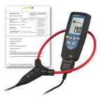 Pinza amperimétrica PCE-CM 40-ICA con certificado de calibración ISO