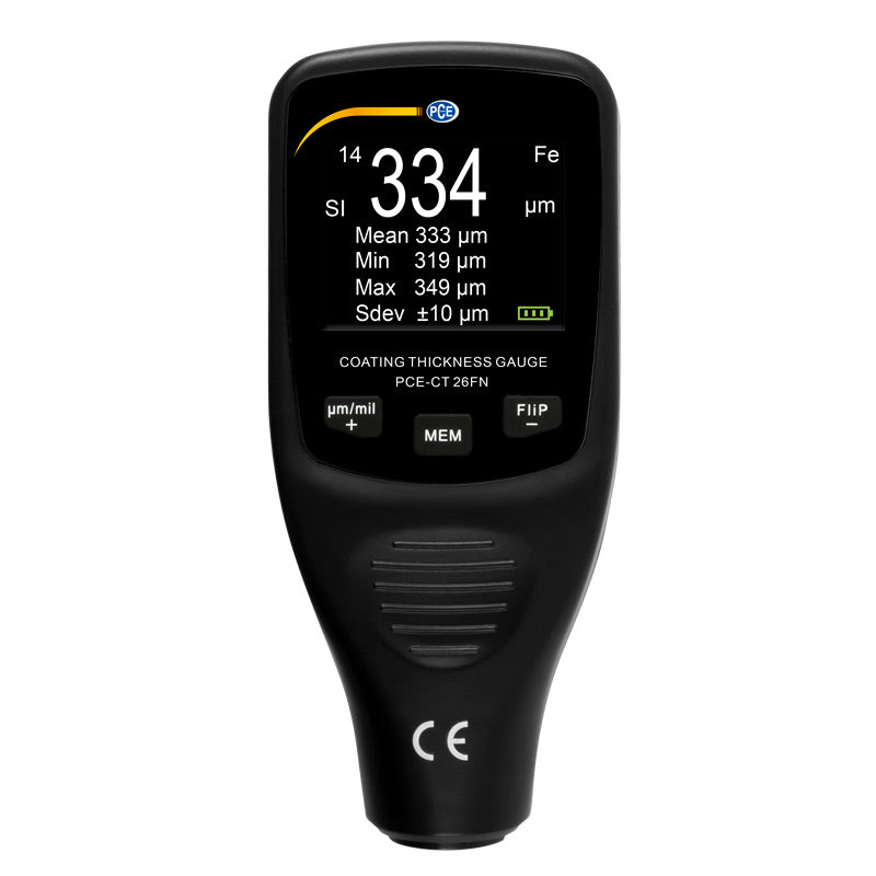 Medidor de espessura PCE-CT 26FN