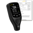 Medidor de espesores PCE-CT 26FN-ICA incl. certificado de calibración ISO