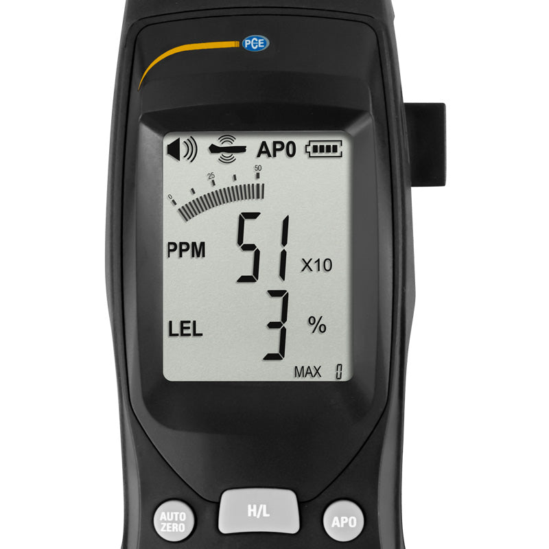 Detetor de fugas PCE-GA 12