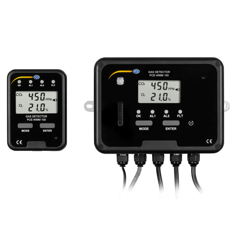 Medidor de CO2 PCE-WMM 100