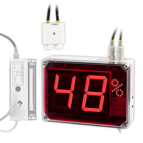 Termo-higrómetro PCE-G1A com saída analógica