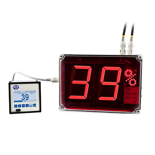 Termo-higrómetro PCE-G1A com saída analógica